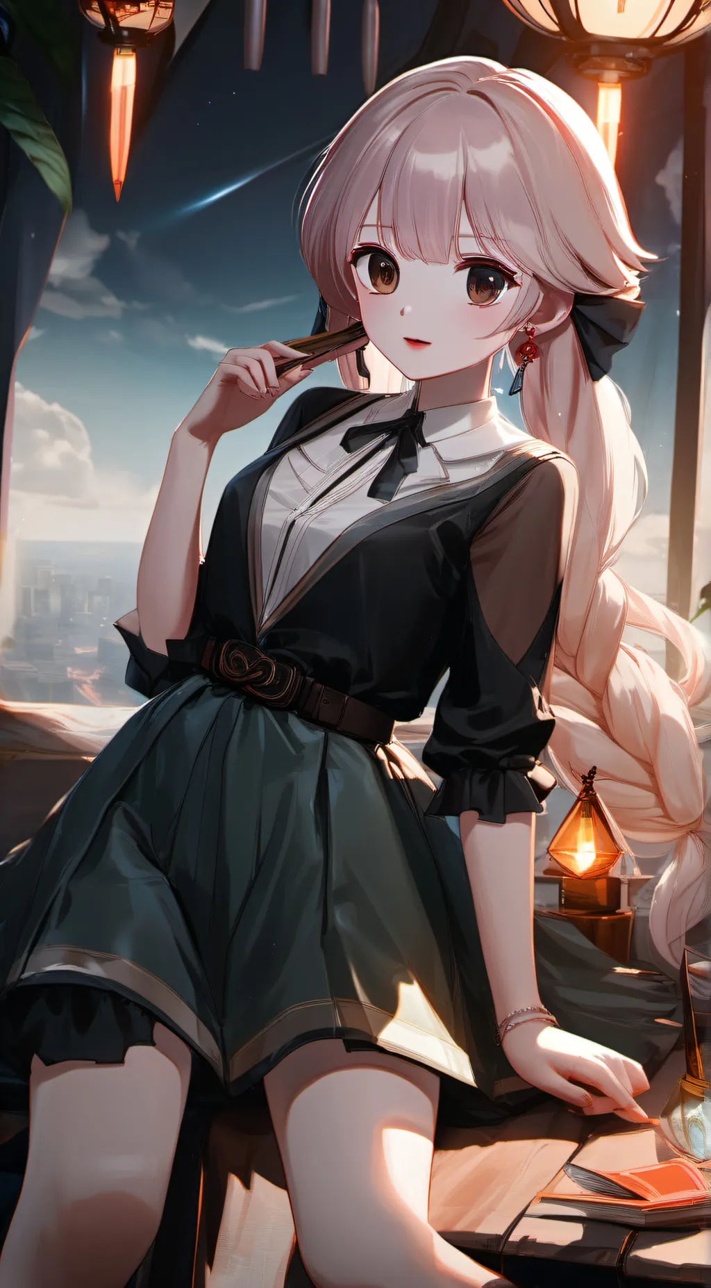 ai character: nana background