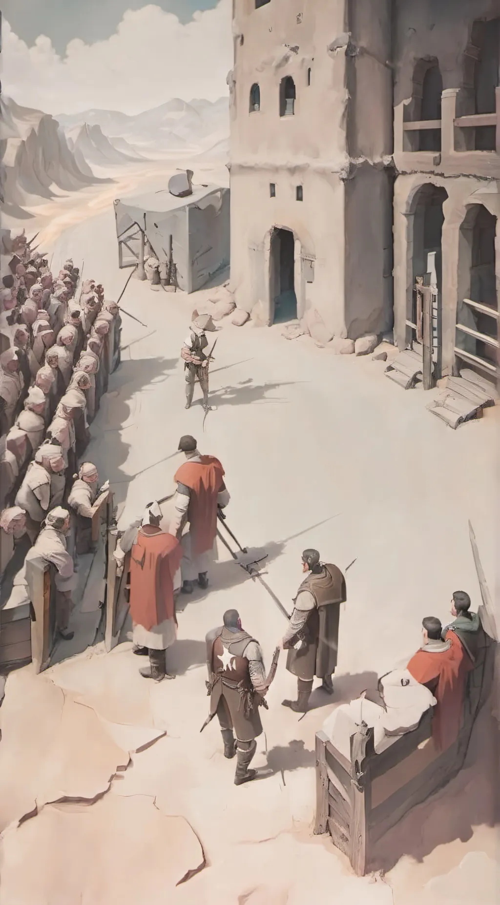 ai character: Prison background