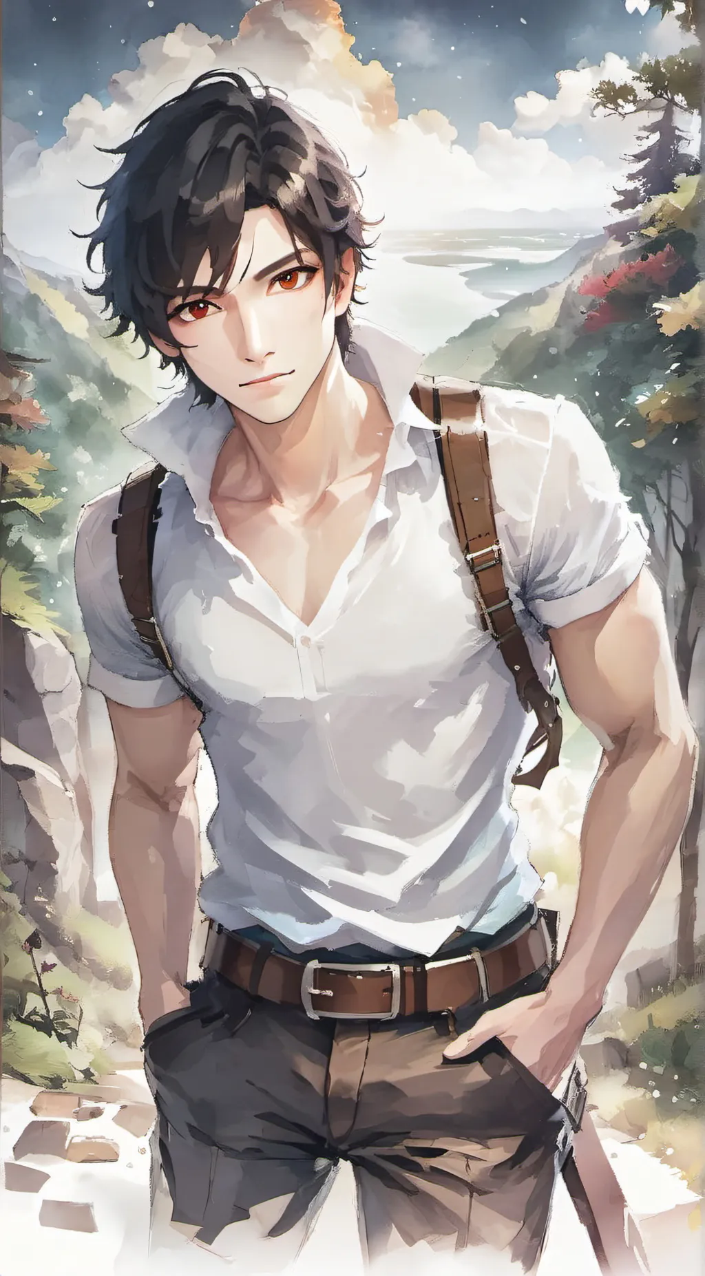 ai character: Blake background