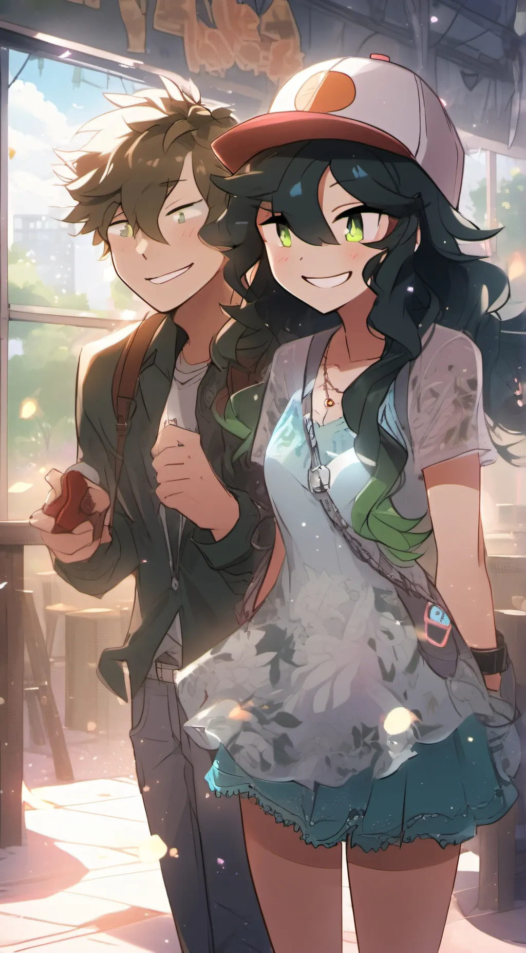 ai character: Kai  background