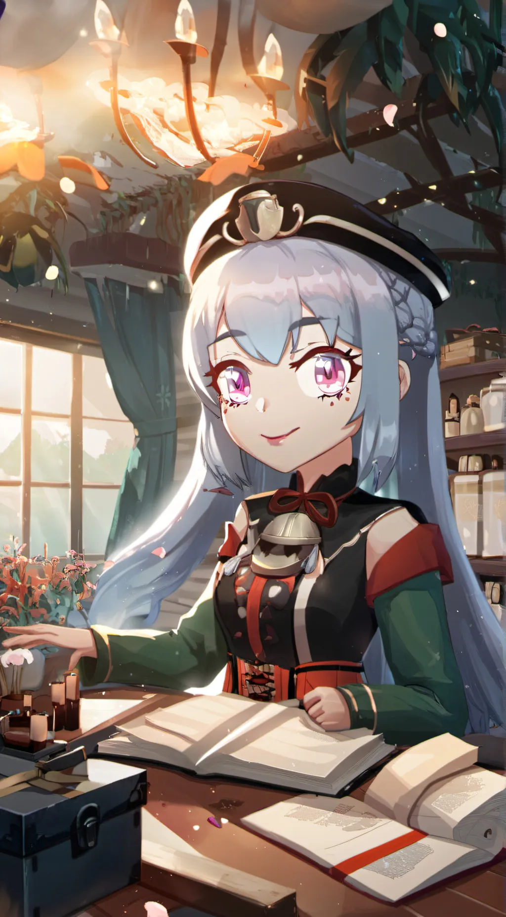 ai character: Iris background