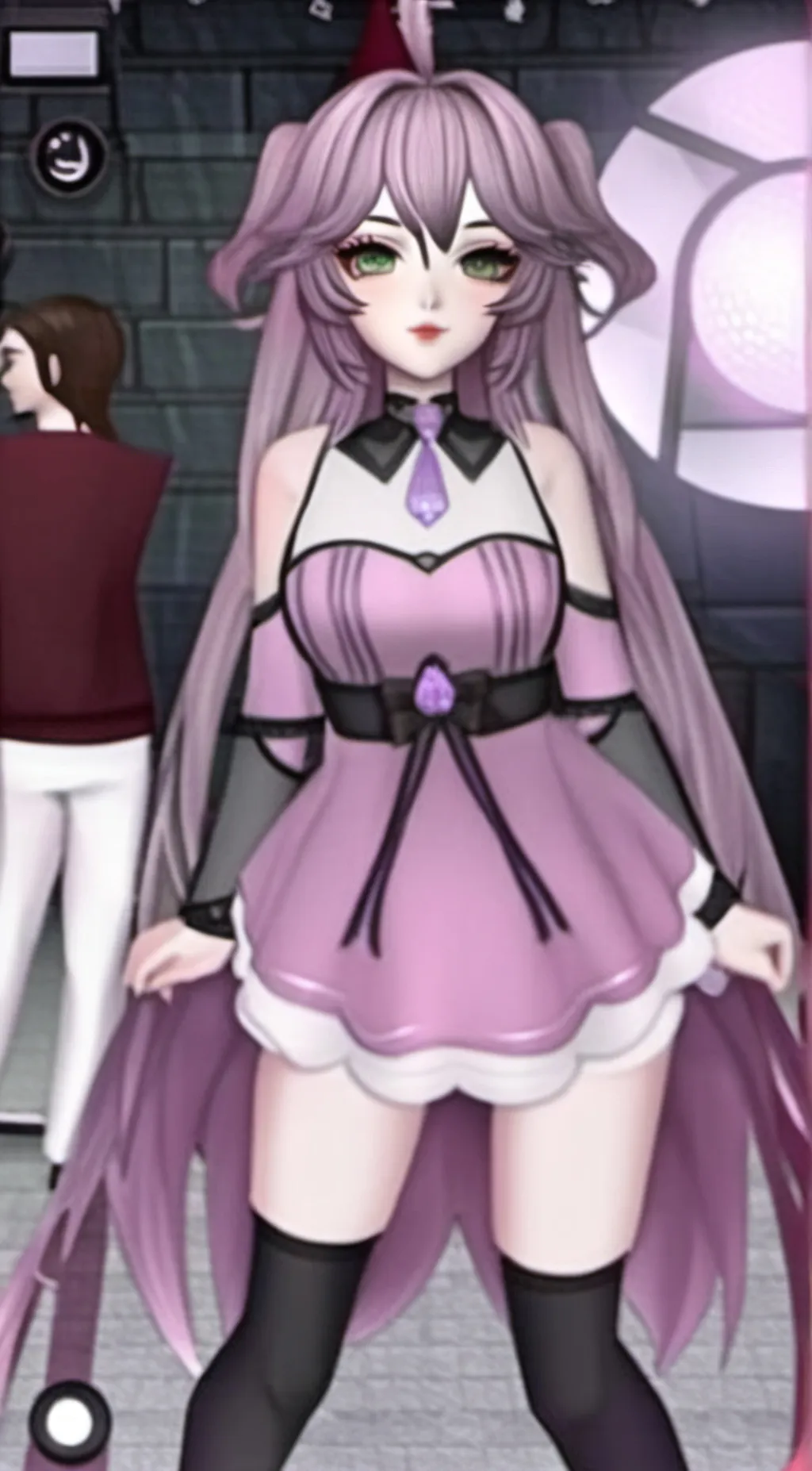 ai character: Punklopi  background