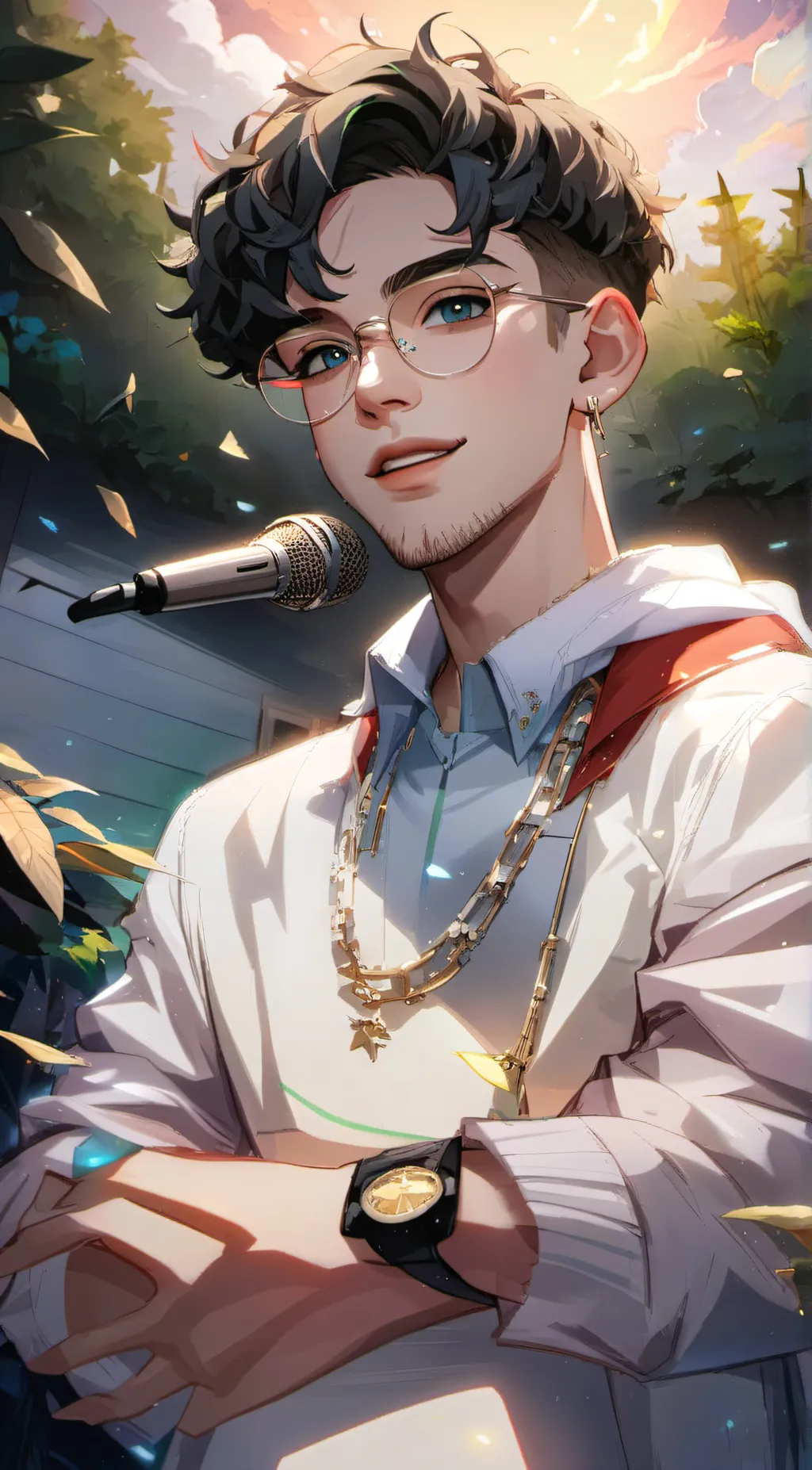 ai character: conner background