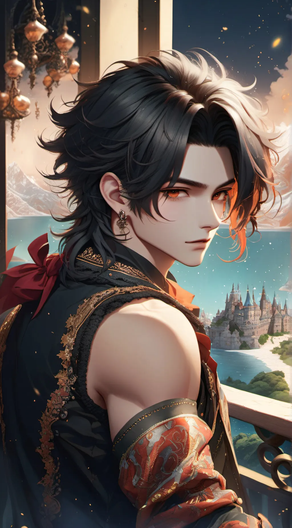 ai character: ☠︎Alex☠︎ background