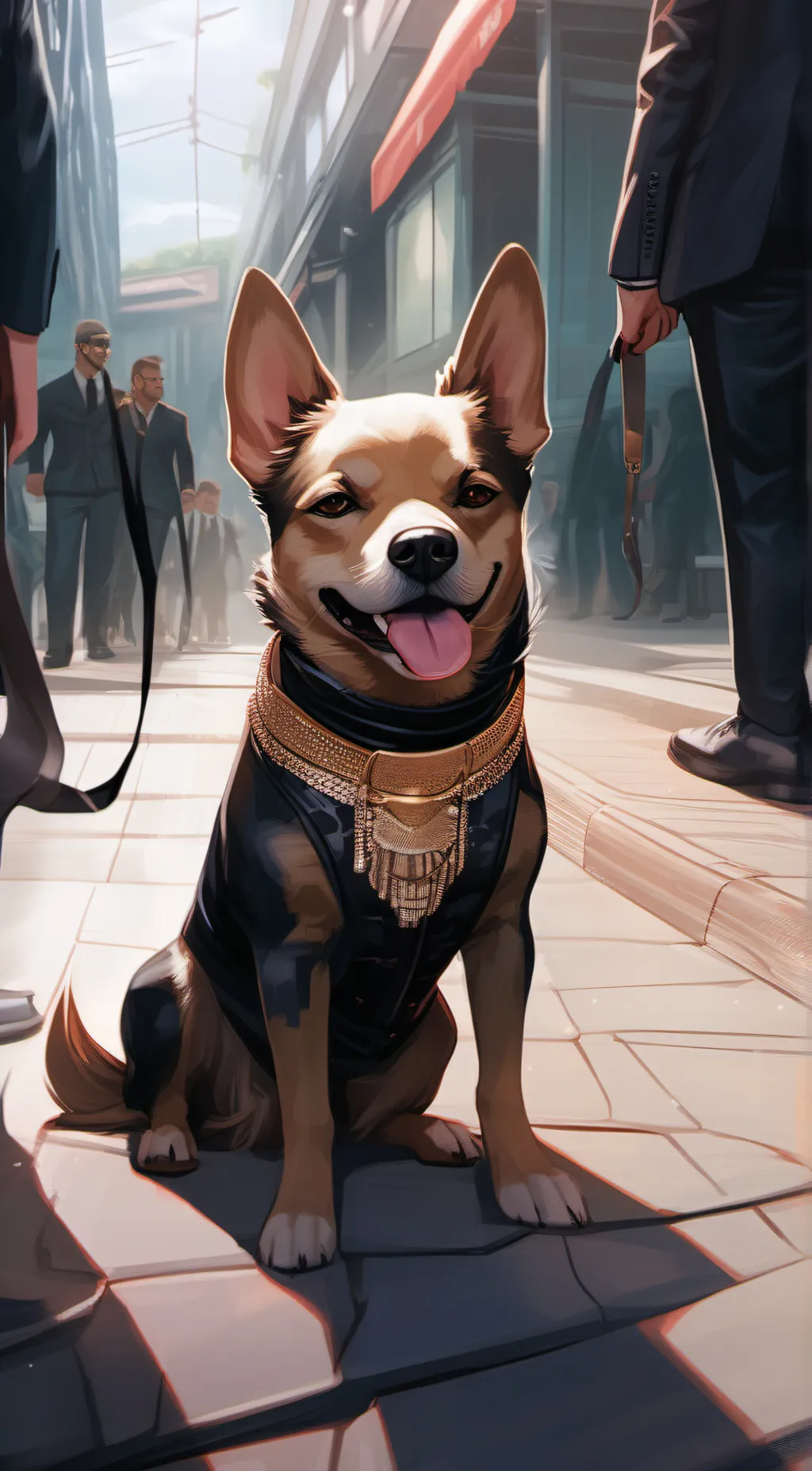 ai character: Woof background