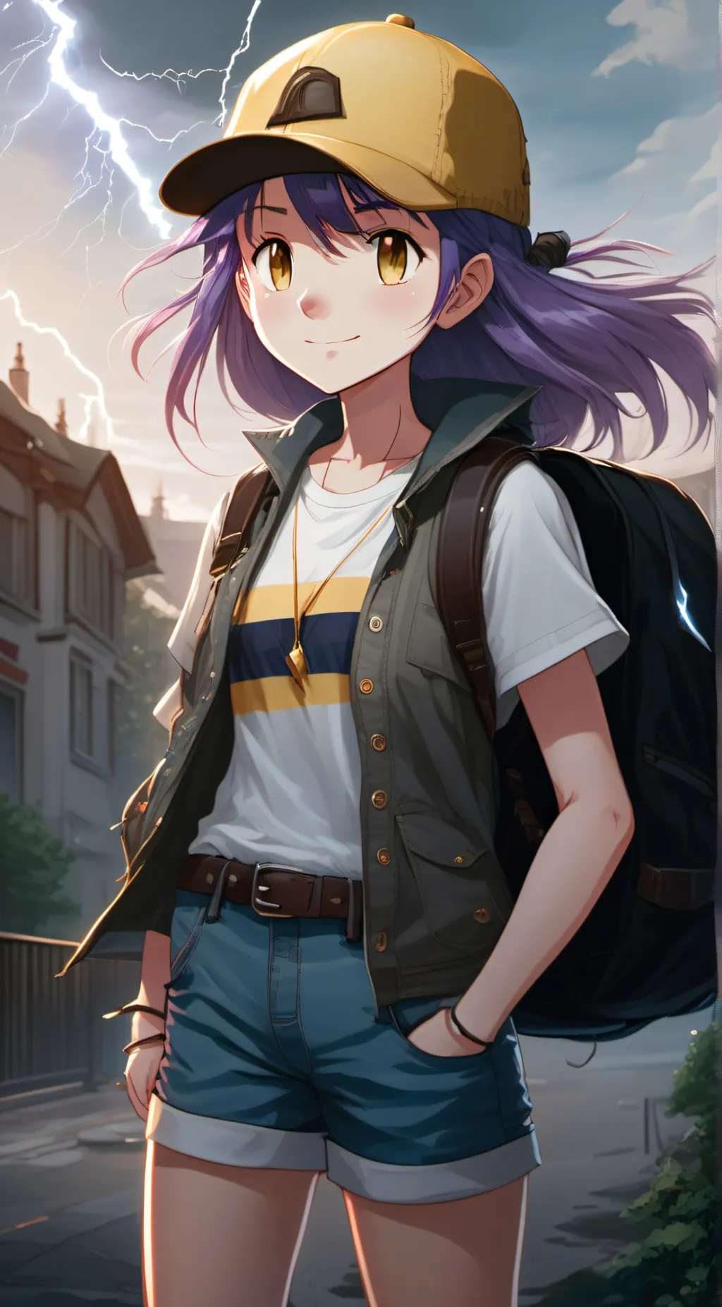 ai character: Casey background