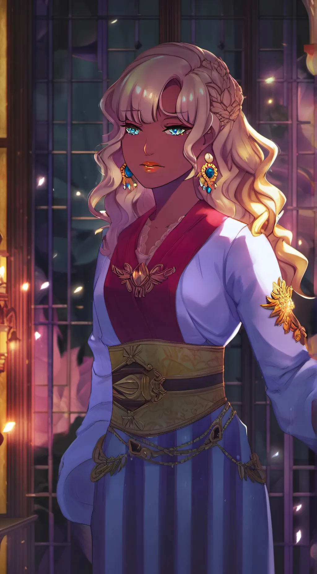 ai character: Eva background