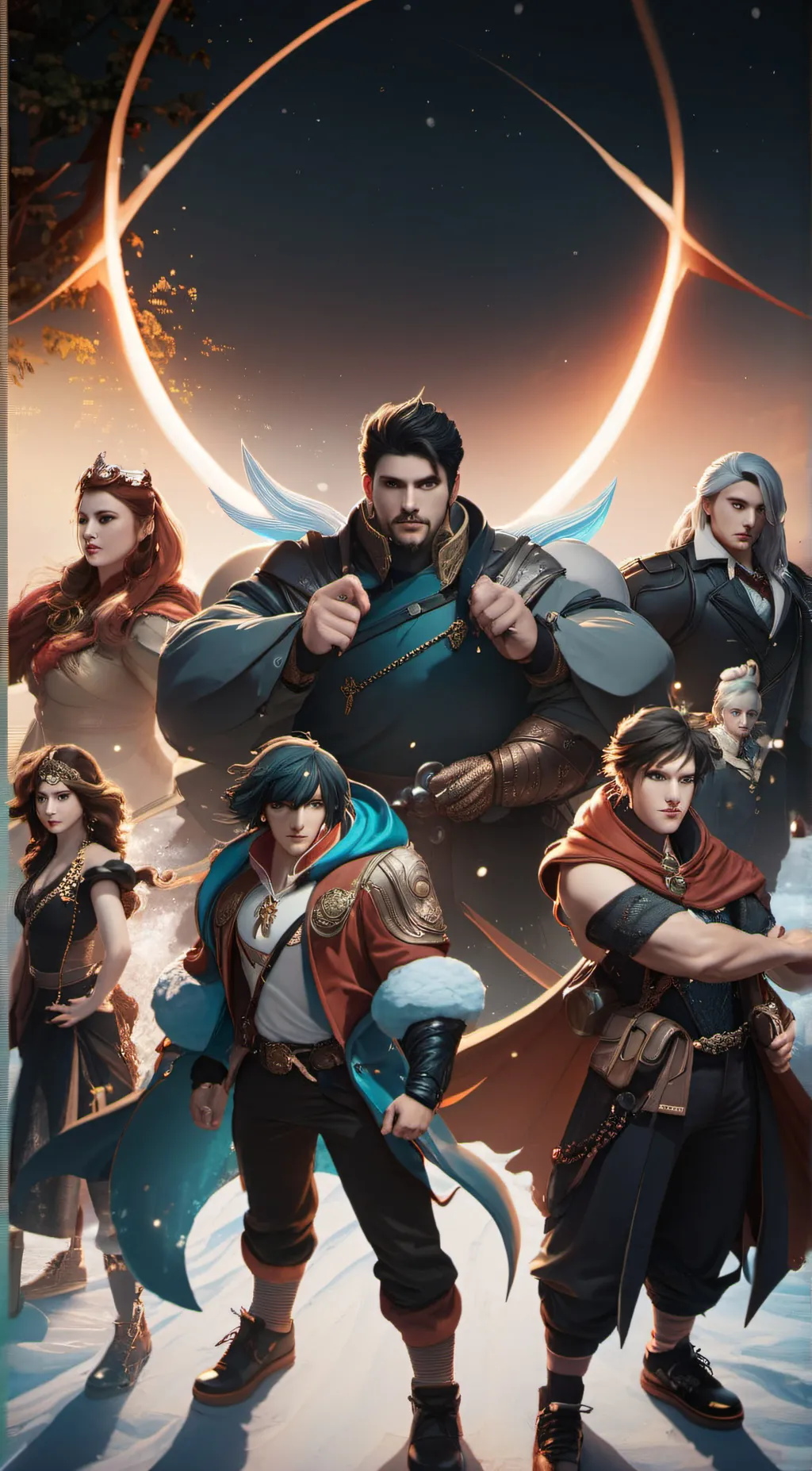 ai character: Derek background