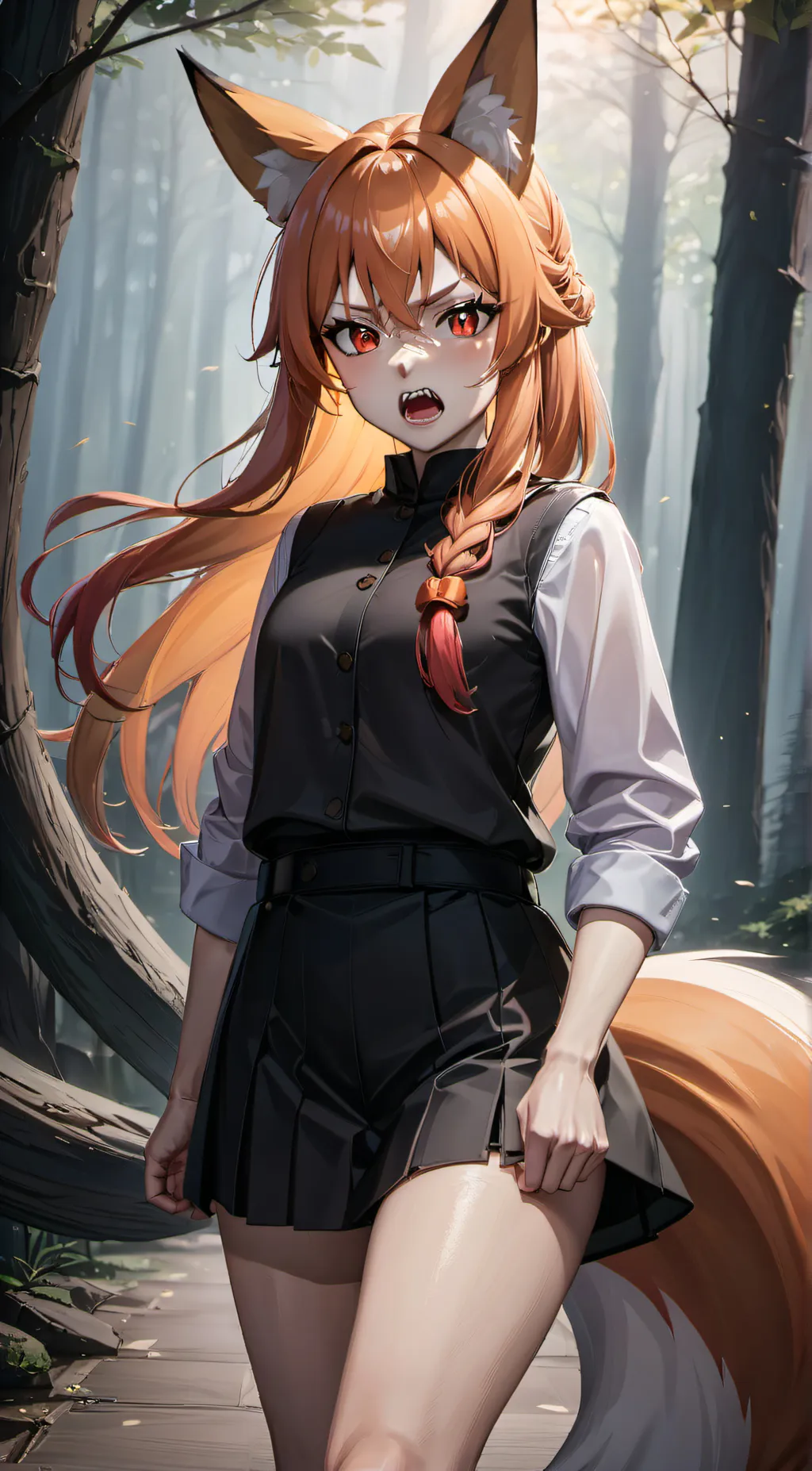 ai character: Scarlett background