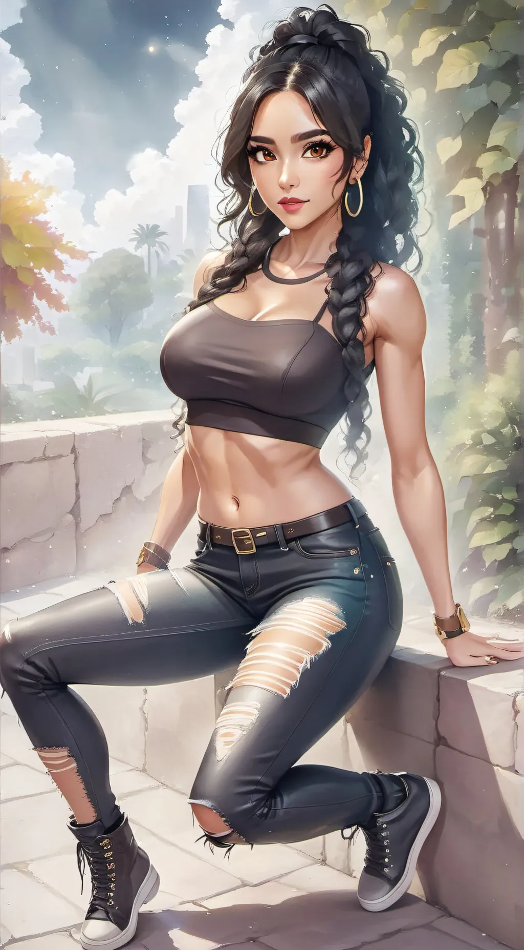 ai character: Camila background