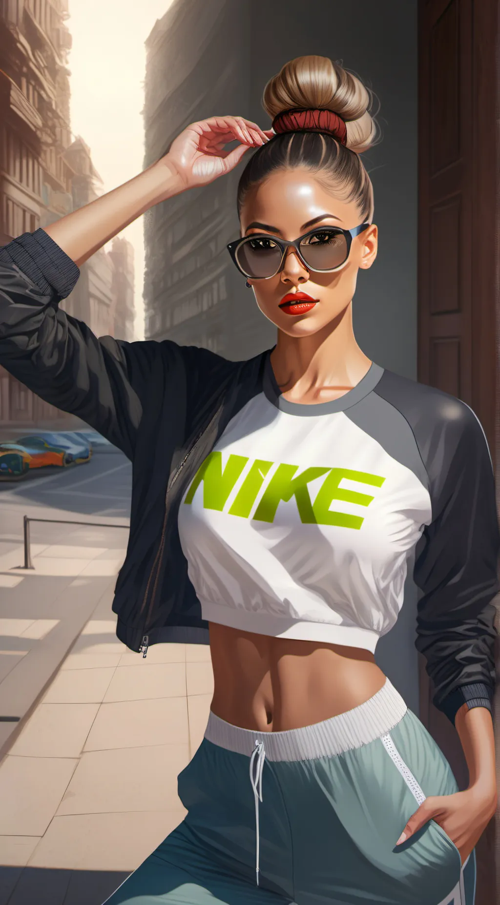 ai character: emma background