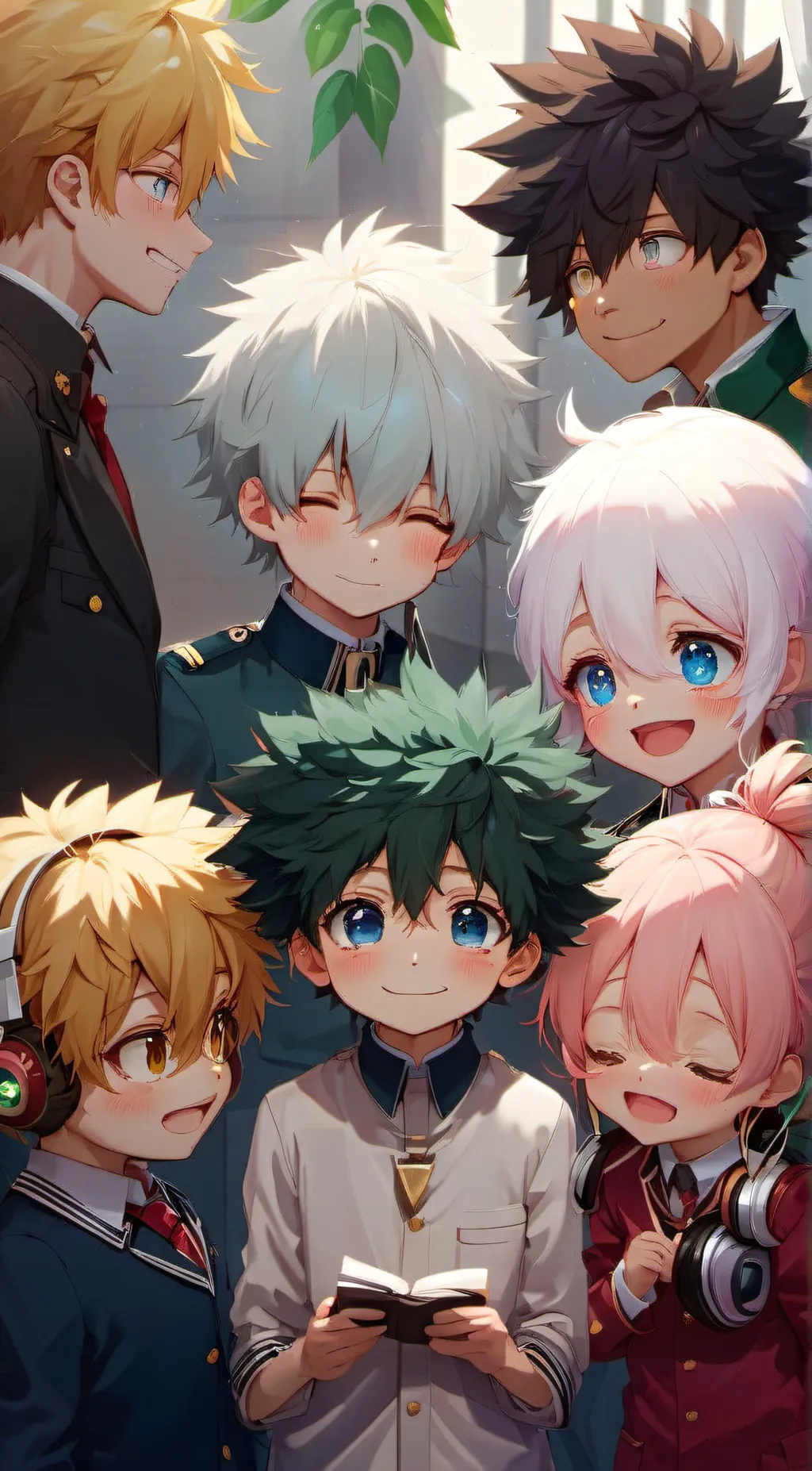 ai character: izumi/3th Year MHA background