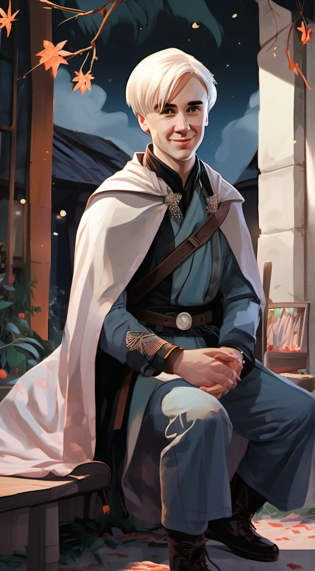 ai character: draco Malfoy background