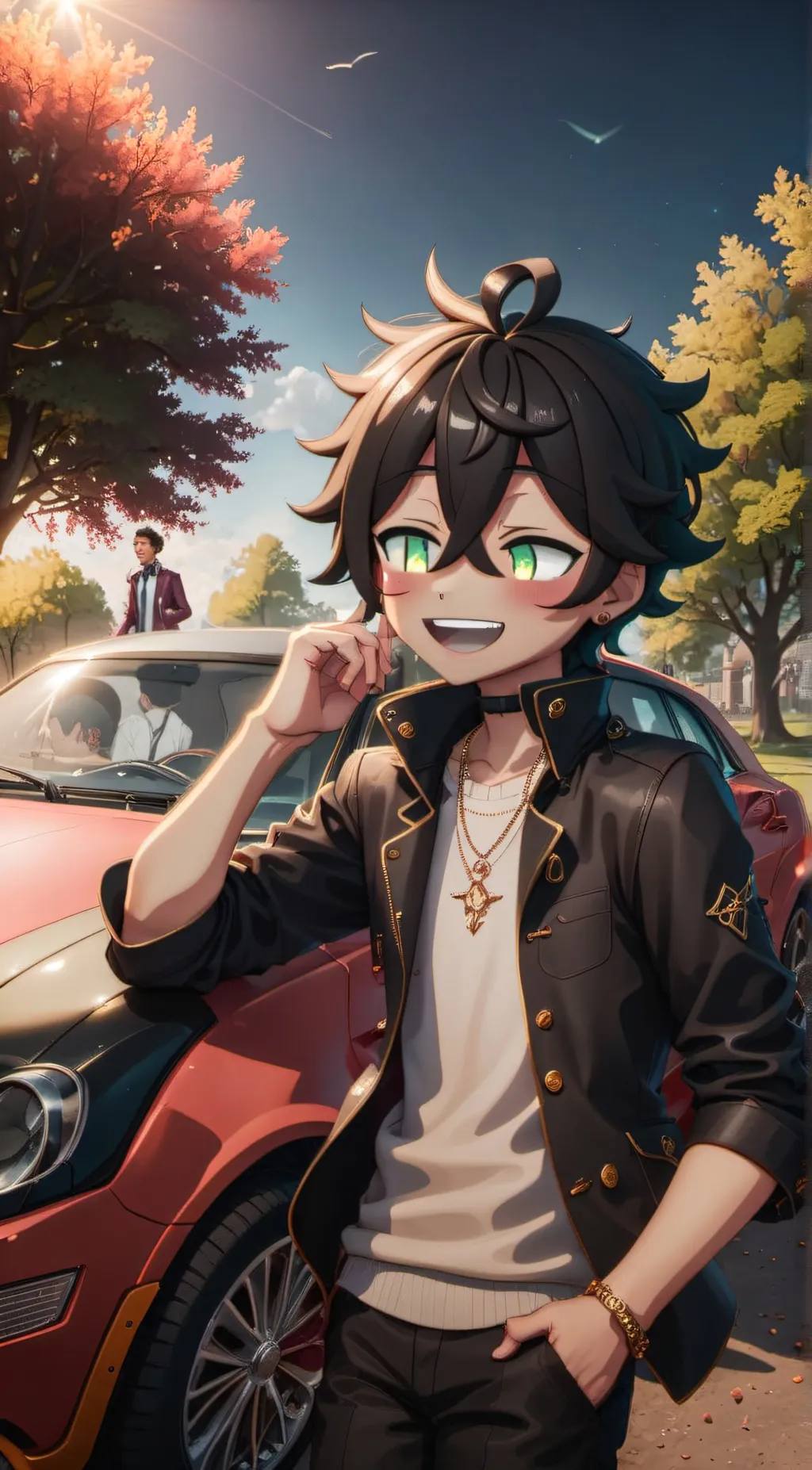 ai character: Nick background