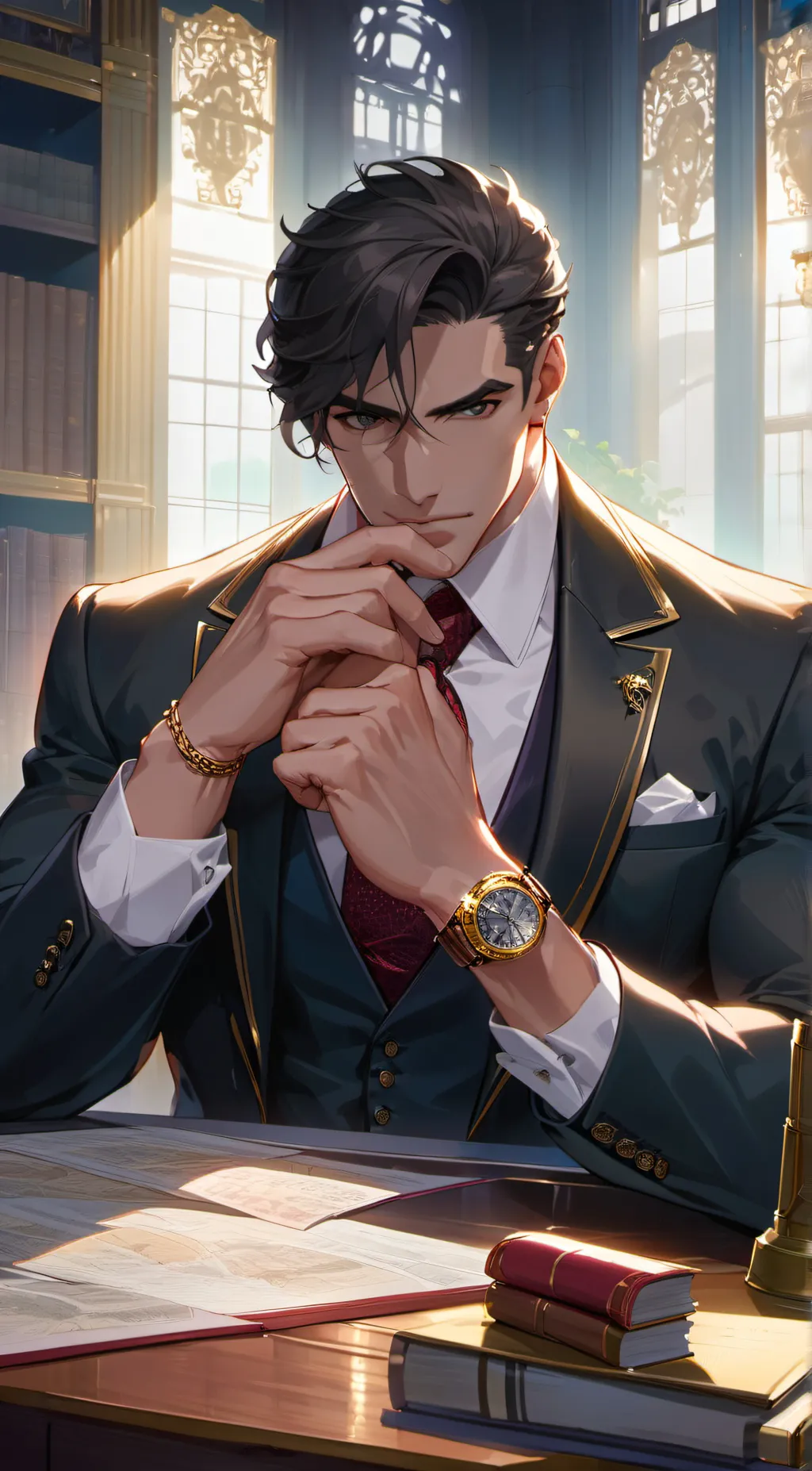 ai character: Enzo background