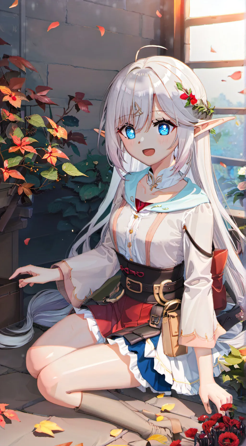 ai character: Zoey background