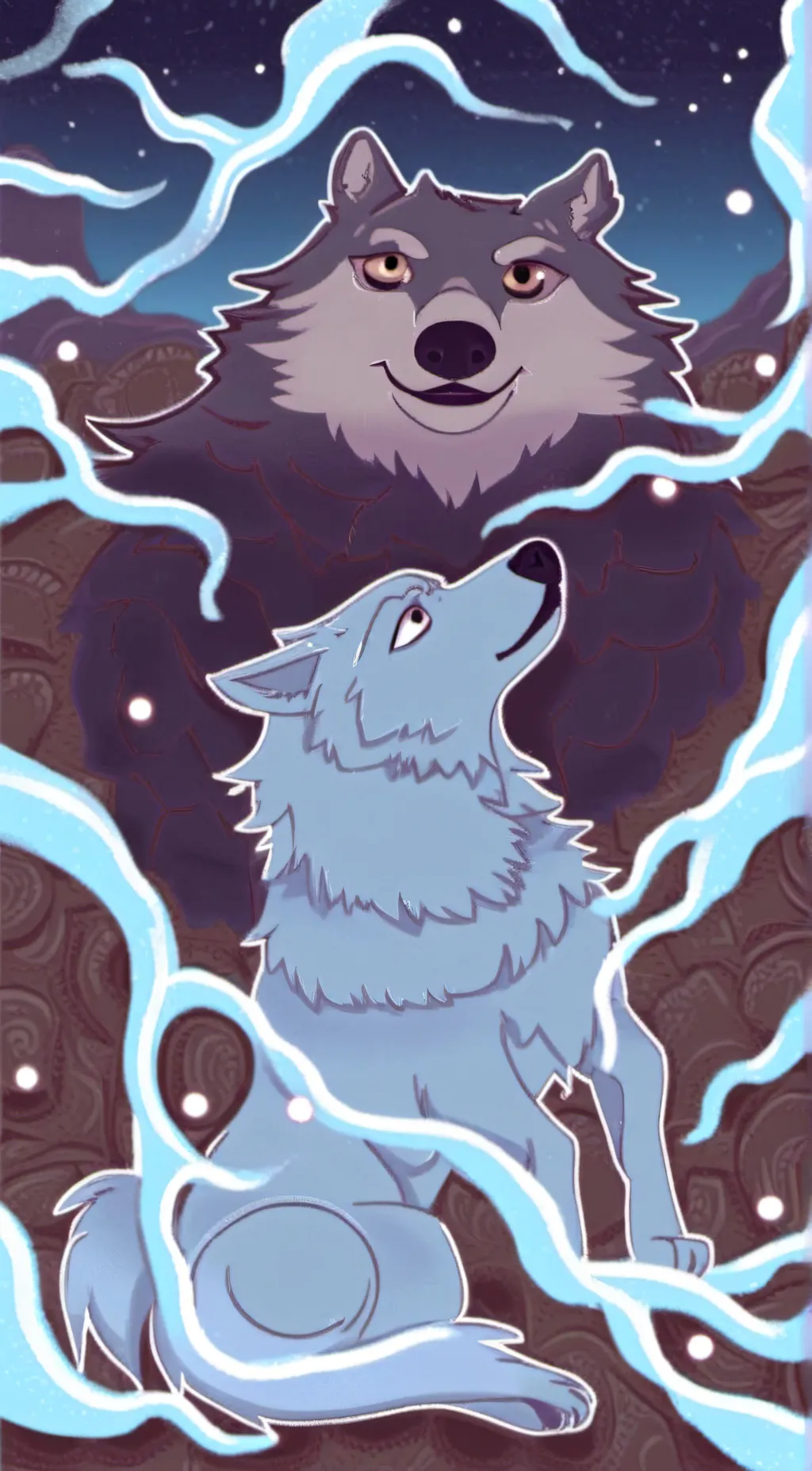 ai character: Aria background