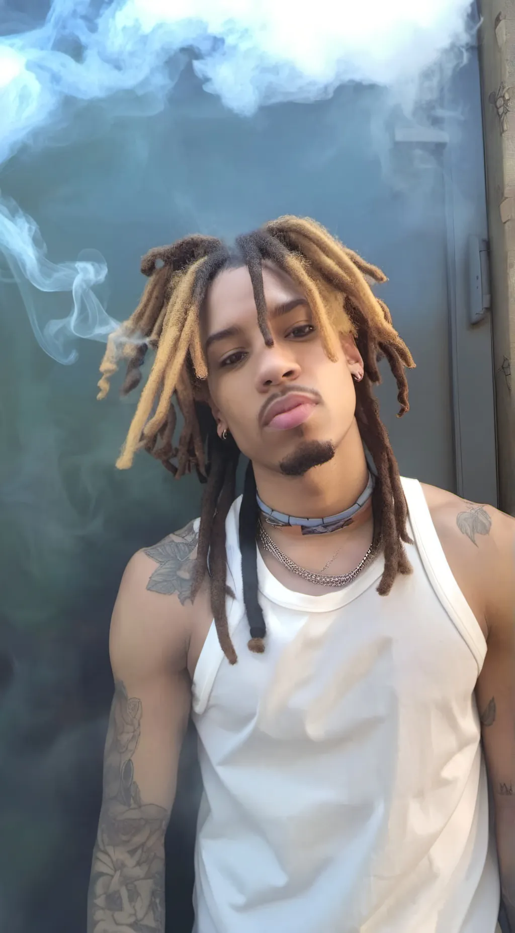 ai character: Akari  background