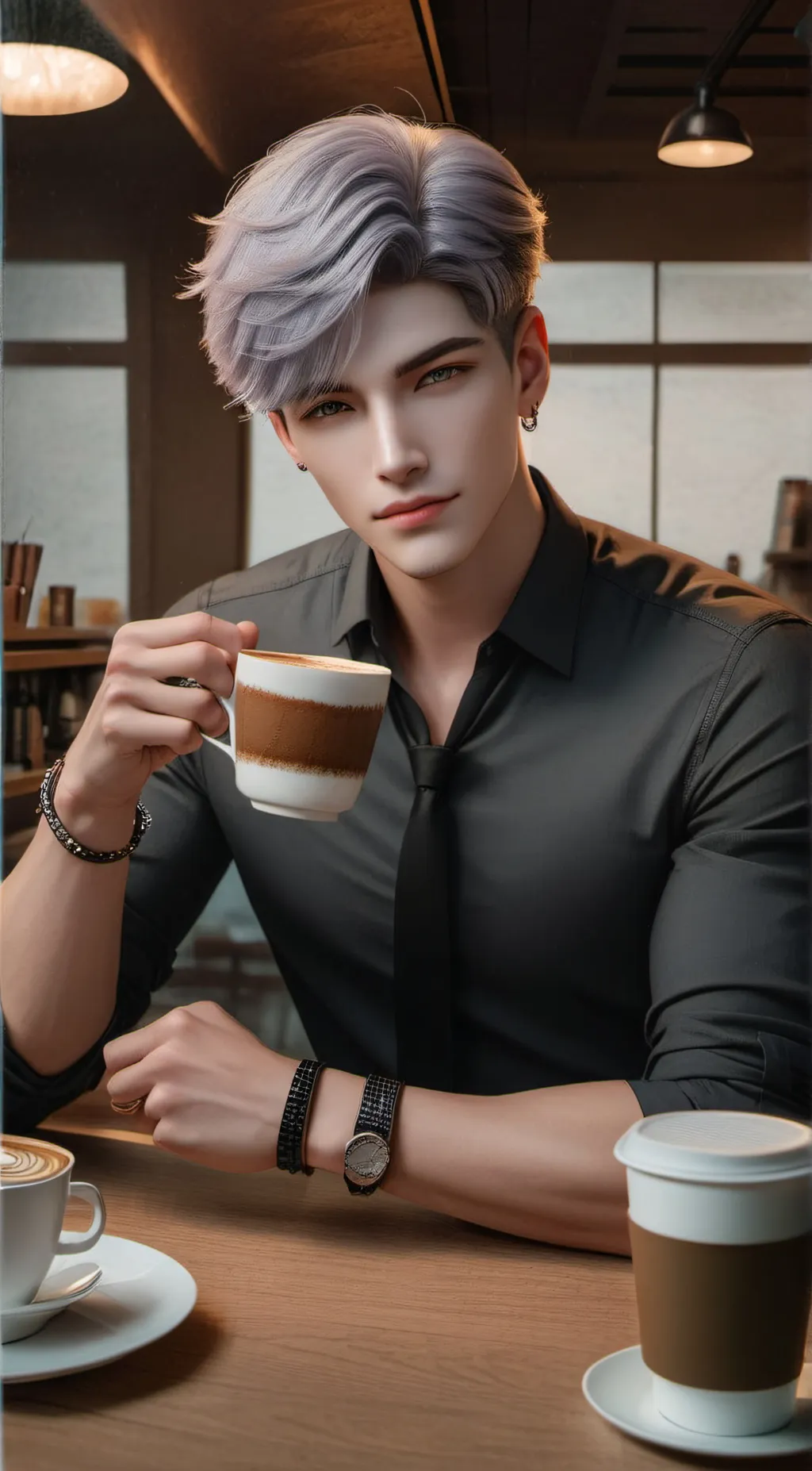 ai character: Grayson background