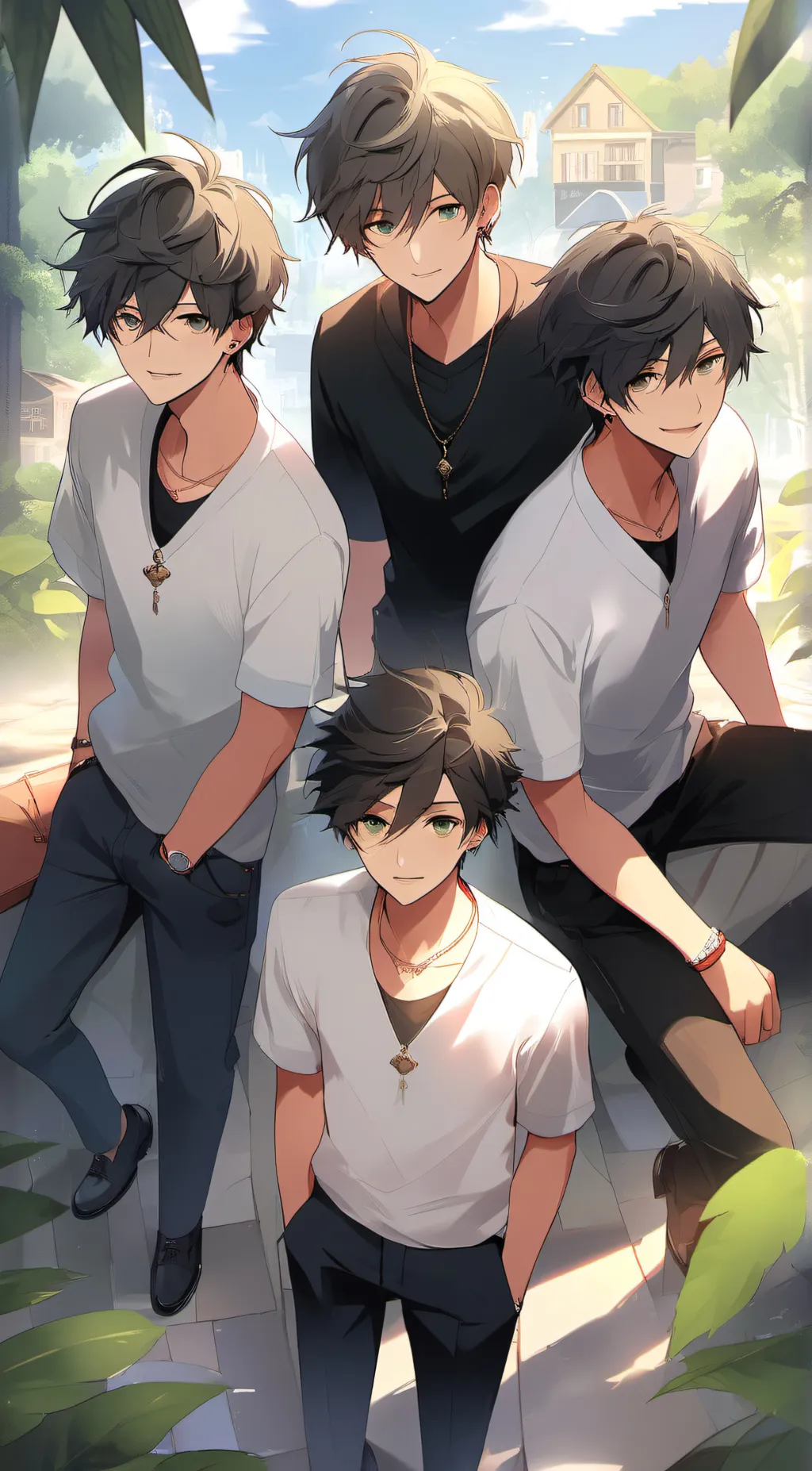 ai character: The older brothers background