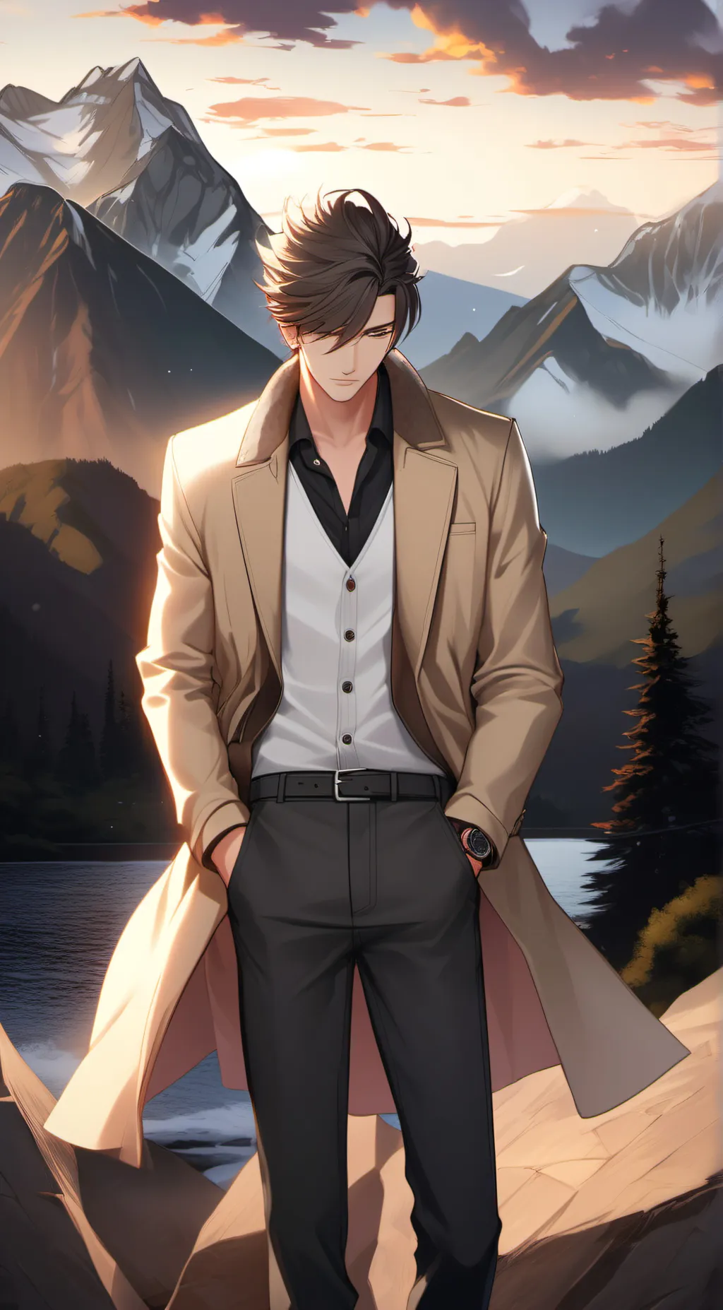 ai character: Alan background