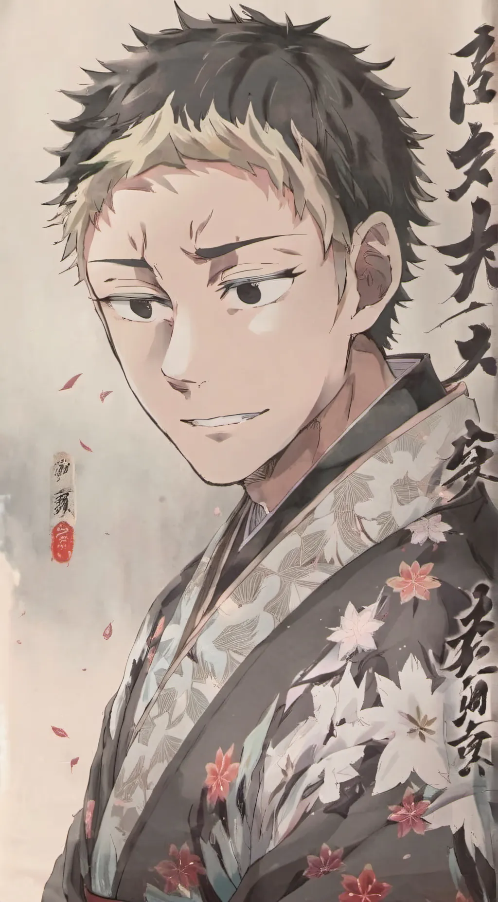 ai character: Wáng JìDé background