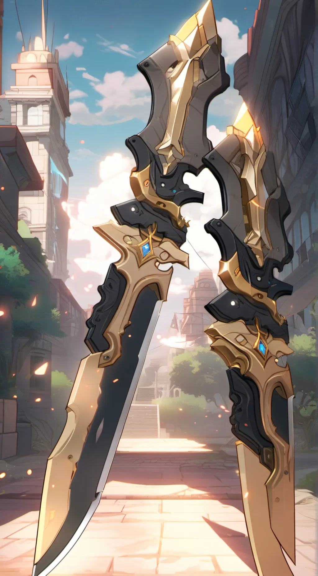 ai character: Ballistic knife background