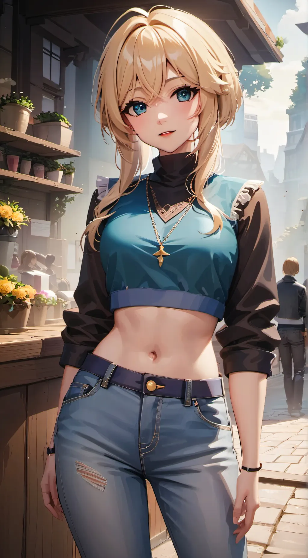 ai character: Jennifer background