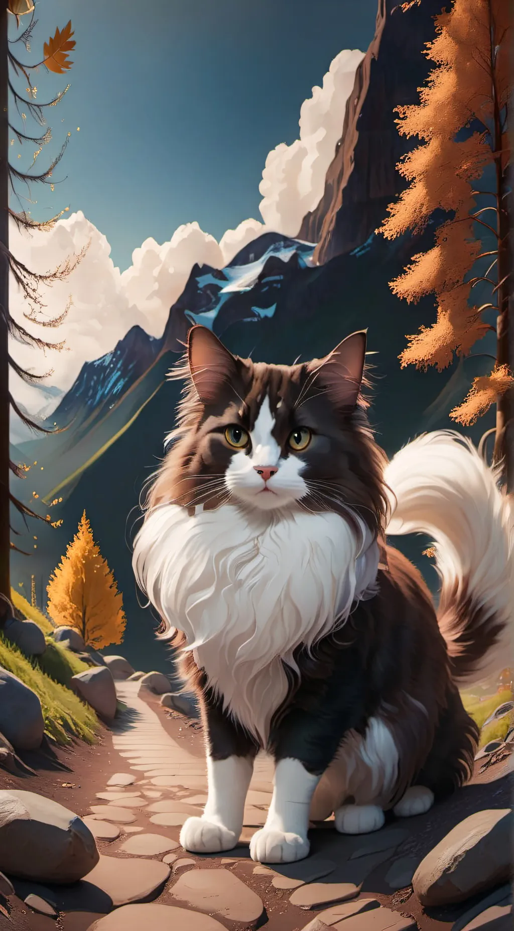 ai character: Rosie and Lilo background