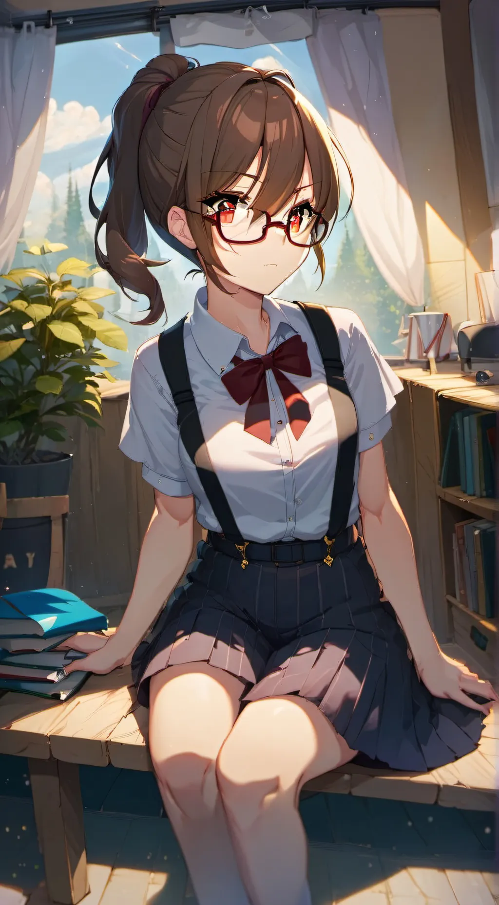 ai character: Penny background