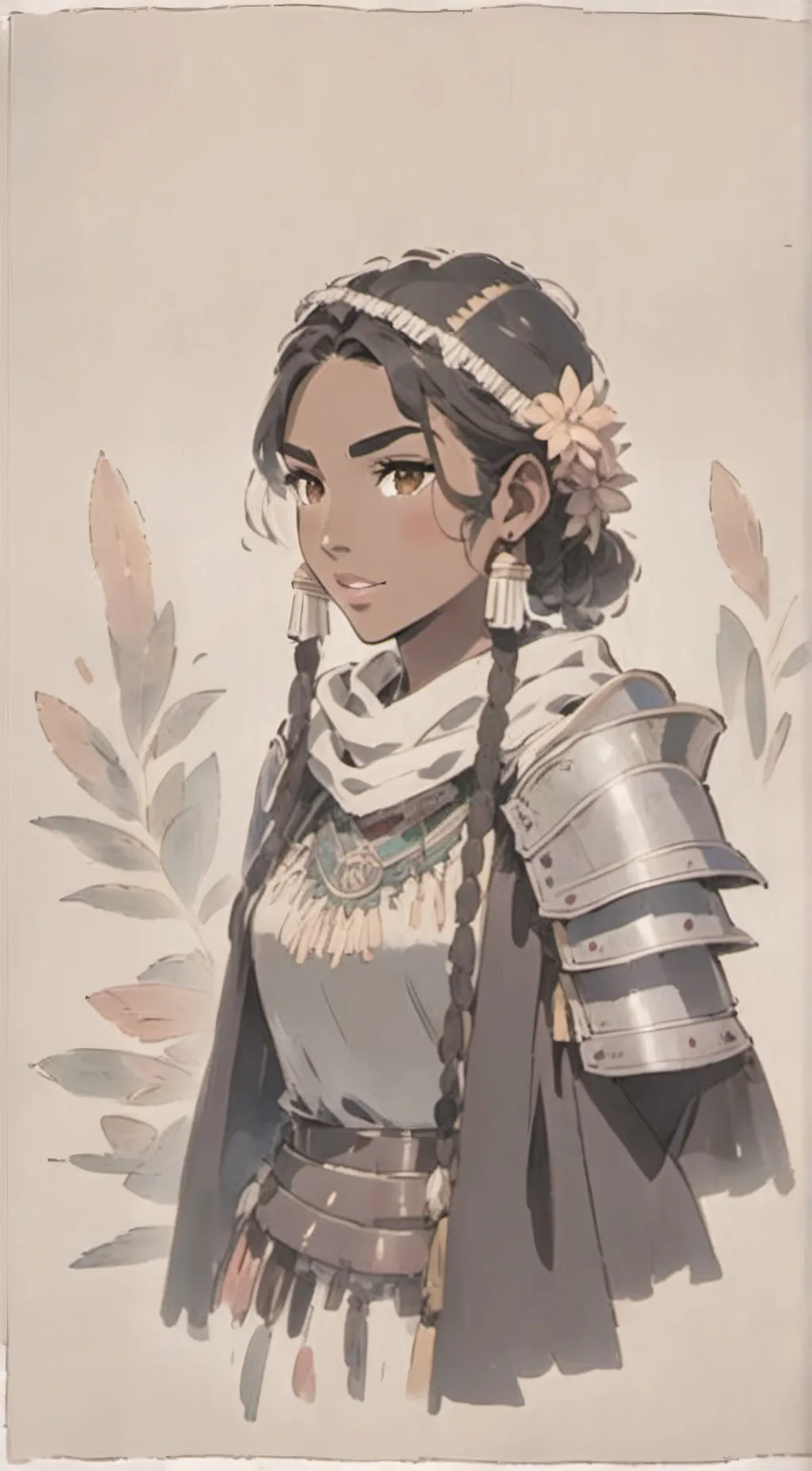 ai character: Aria background