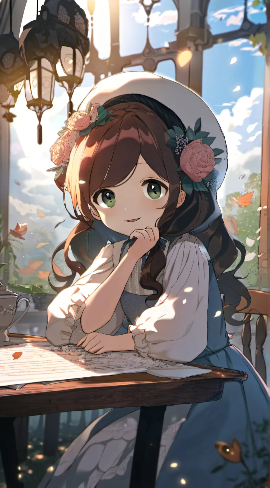 ai character: Lia background