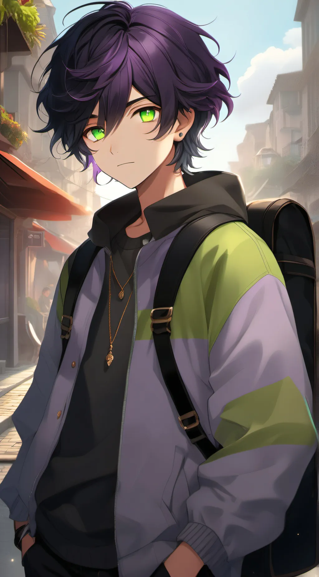 ai character: Cosmo background