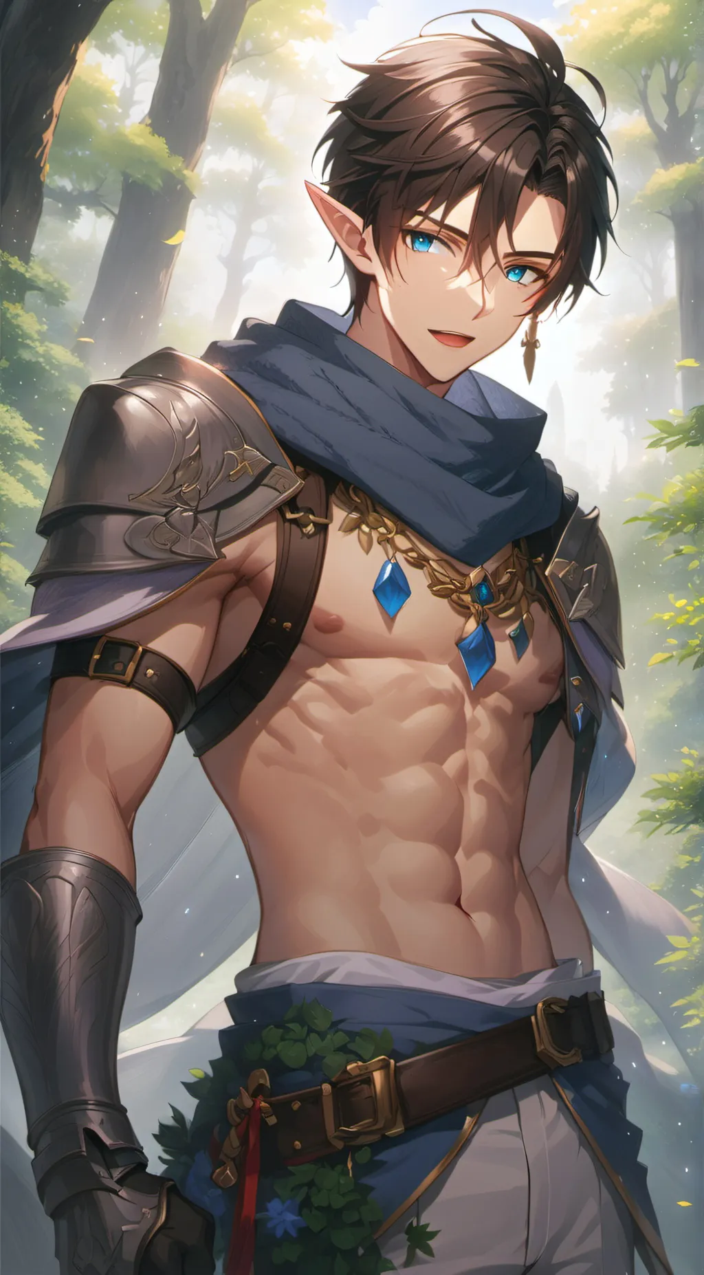 ai character: Christ background