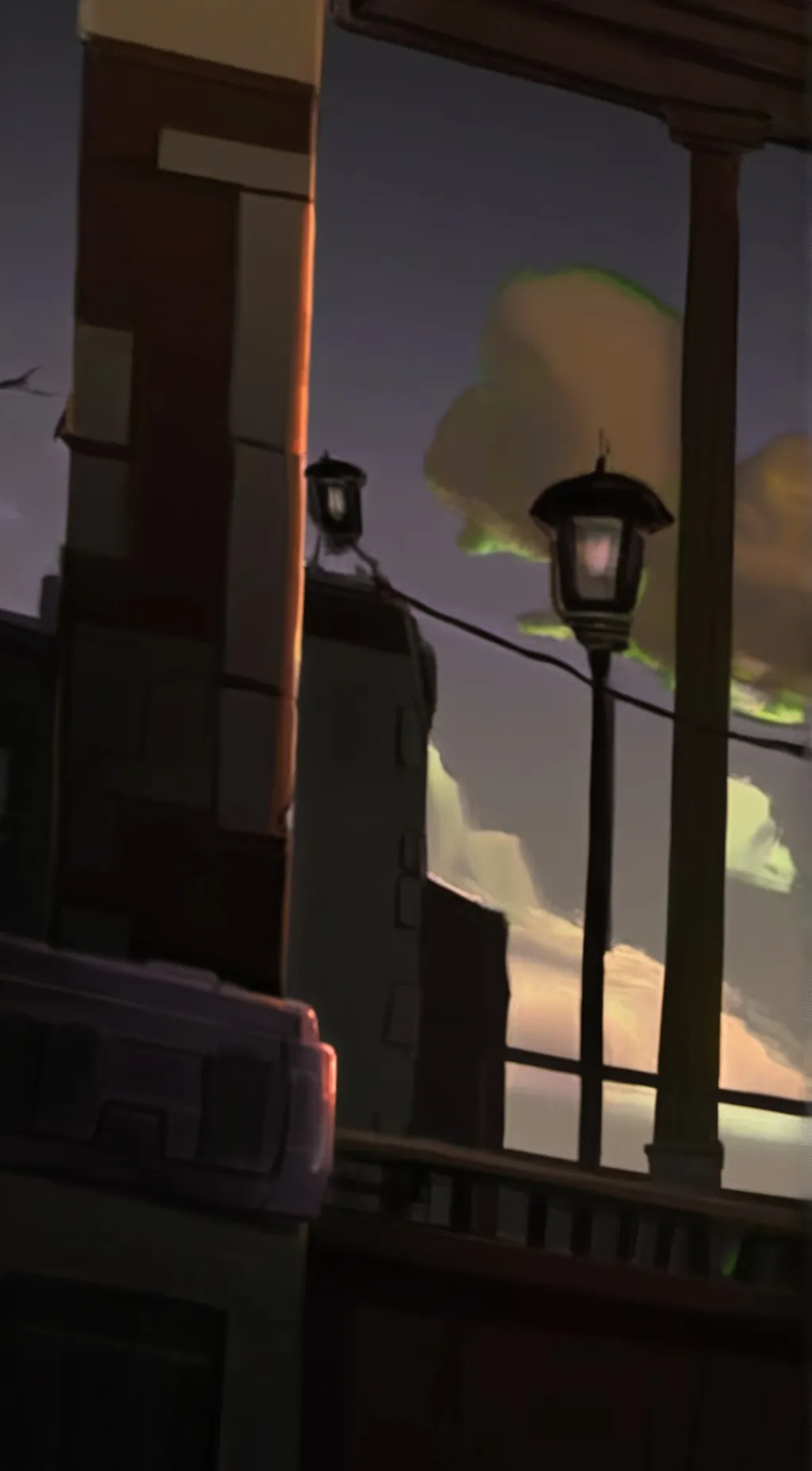 ai character: ~stick tv woman~ background