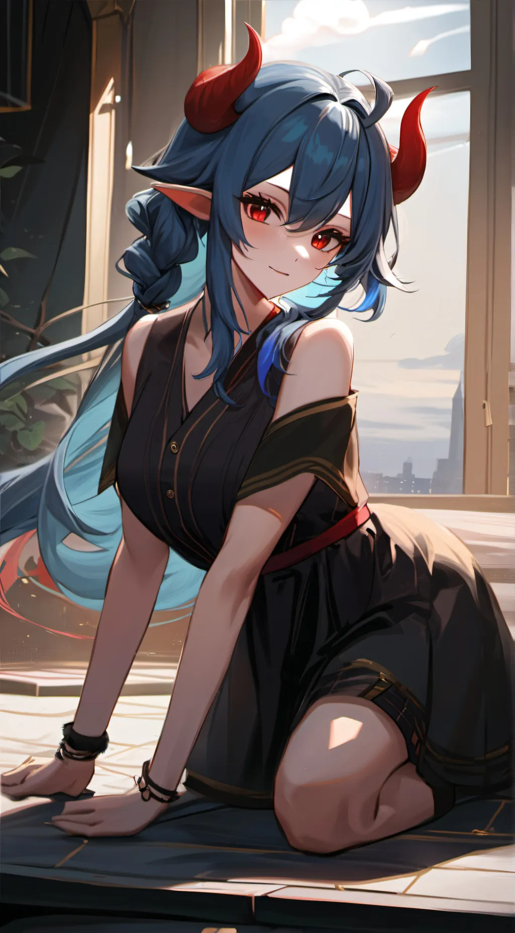 ai character: alya background