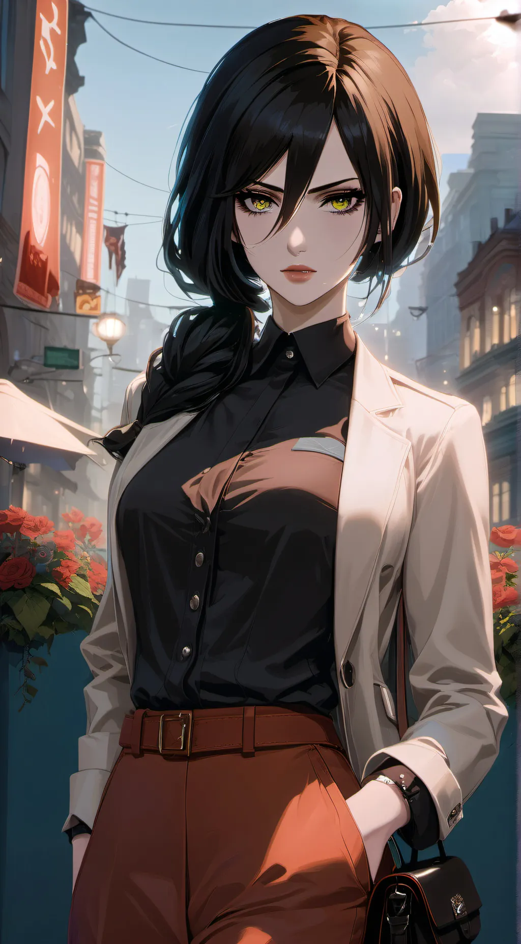 ai character: Lukasha background