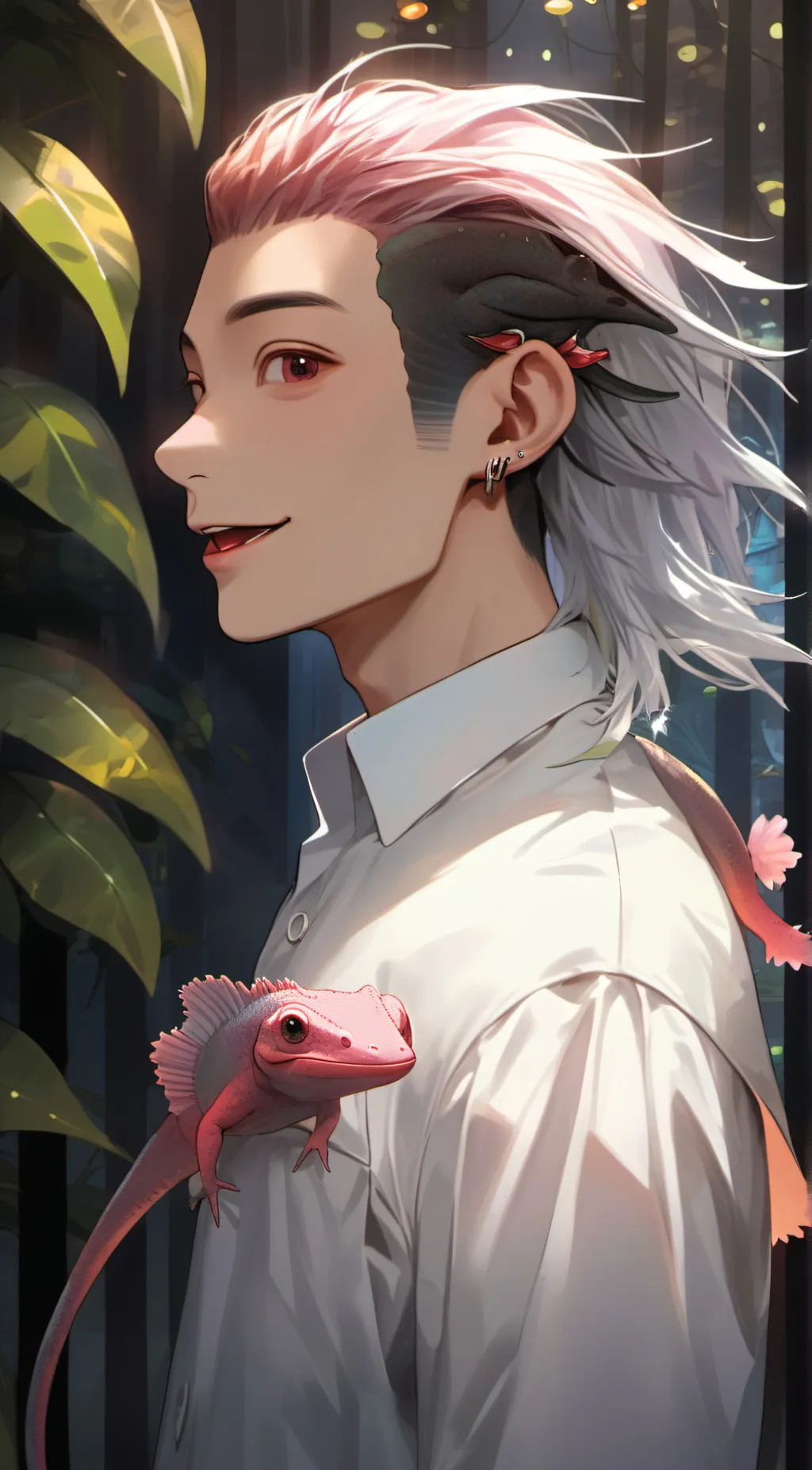 ai character: Ash background