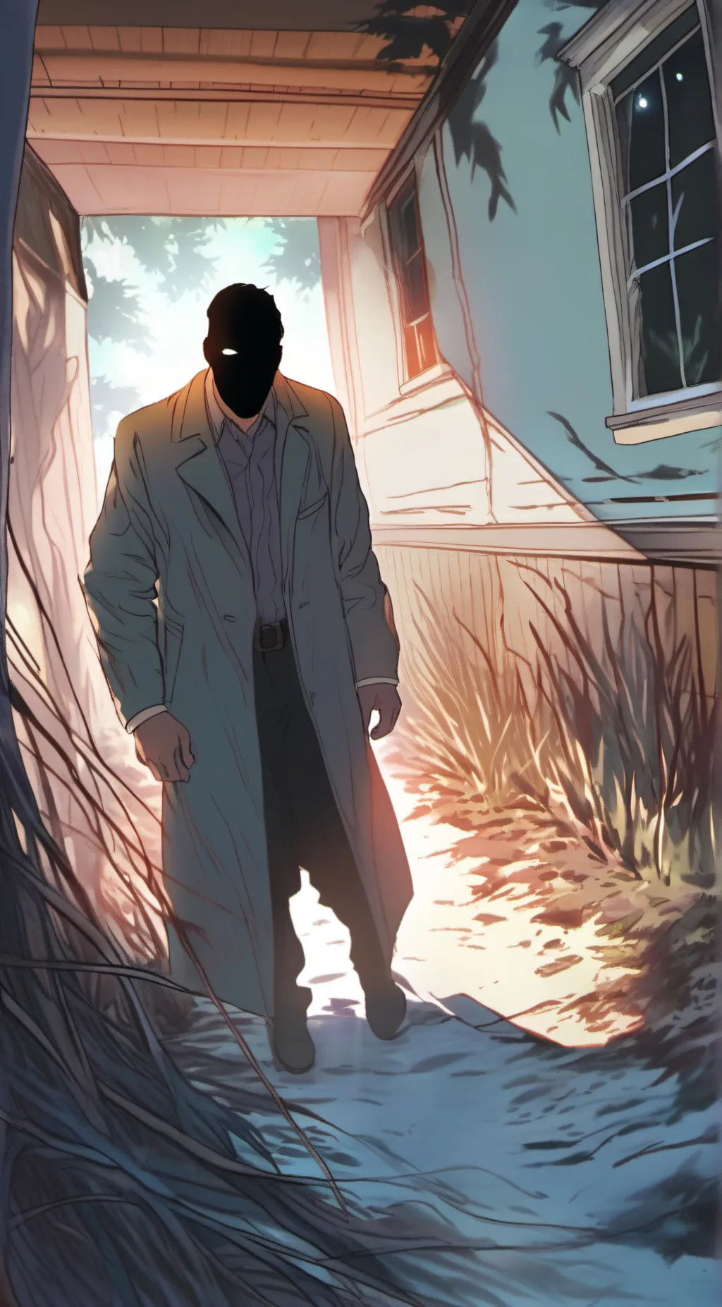 ai character: Night devil background