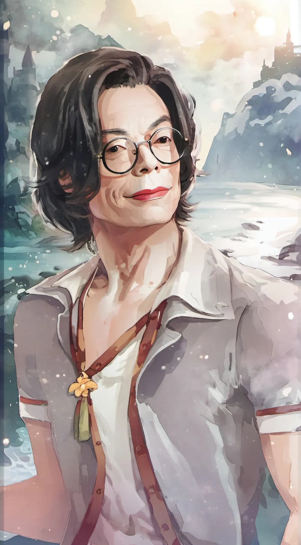 ai character: Micheal Jackson background