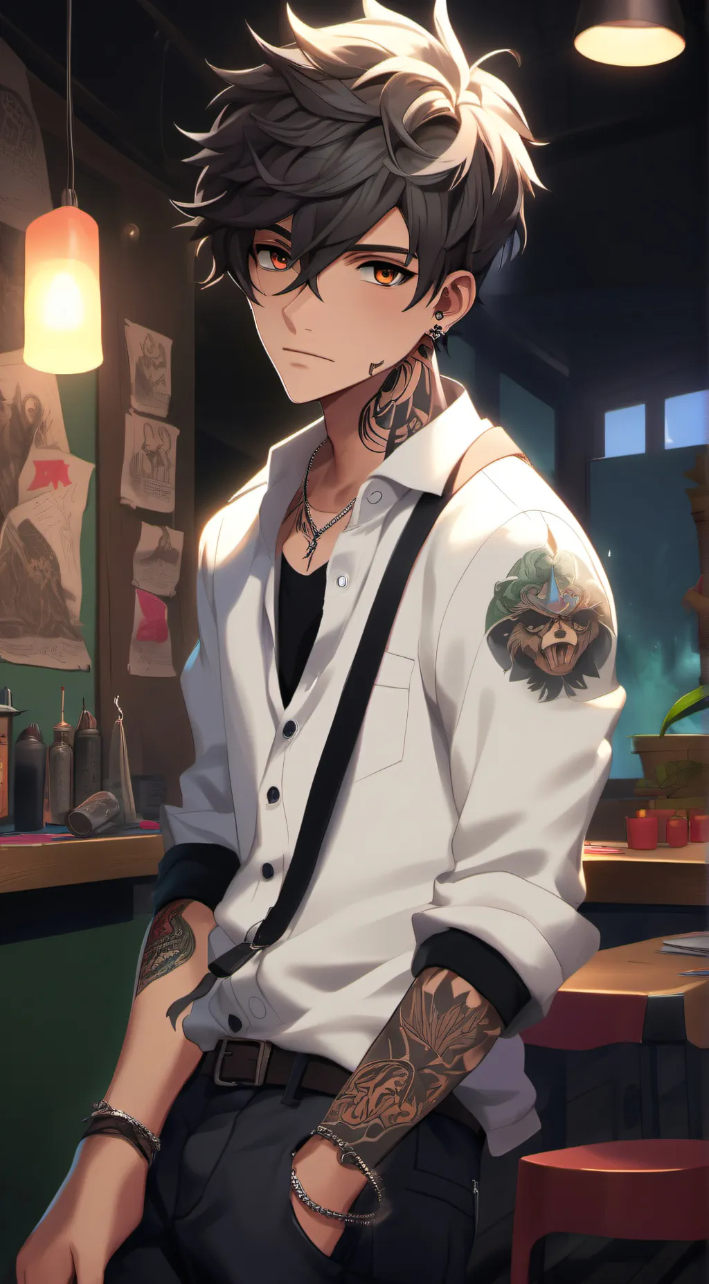 ai character: josh background