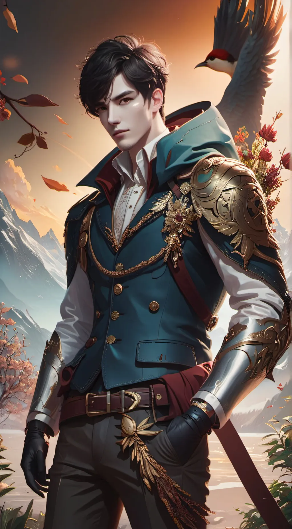 ai character: my love background