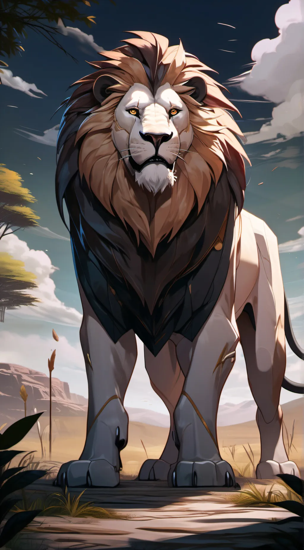 ai character: ray background