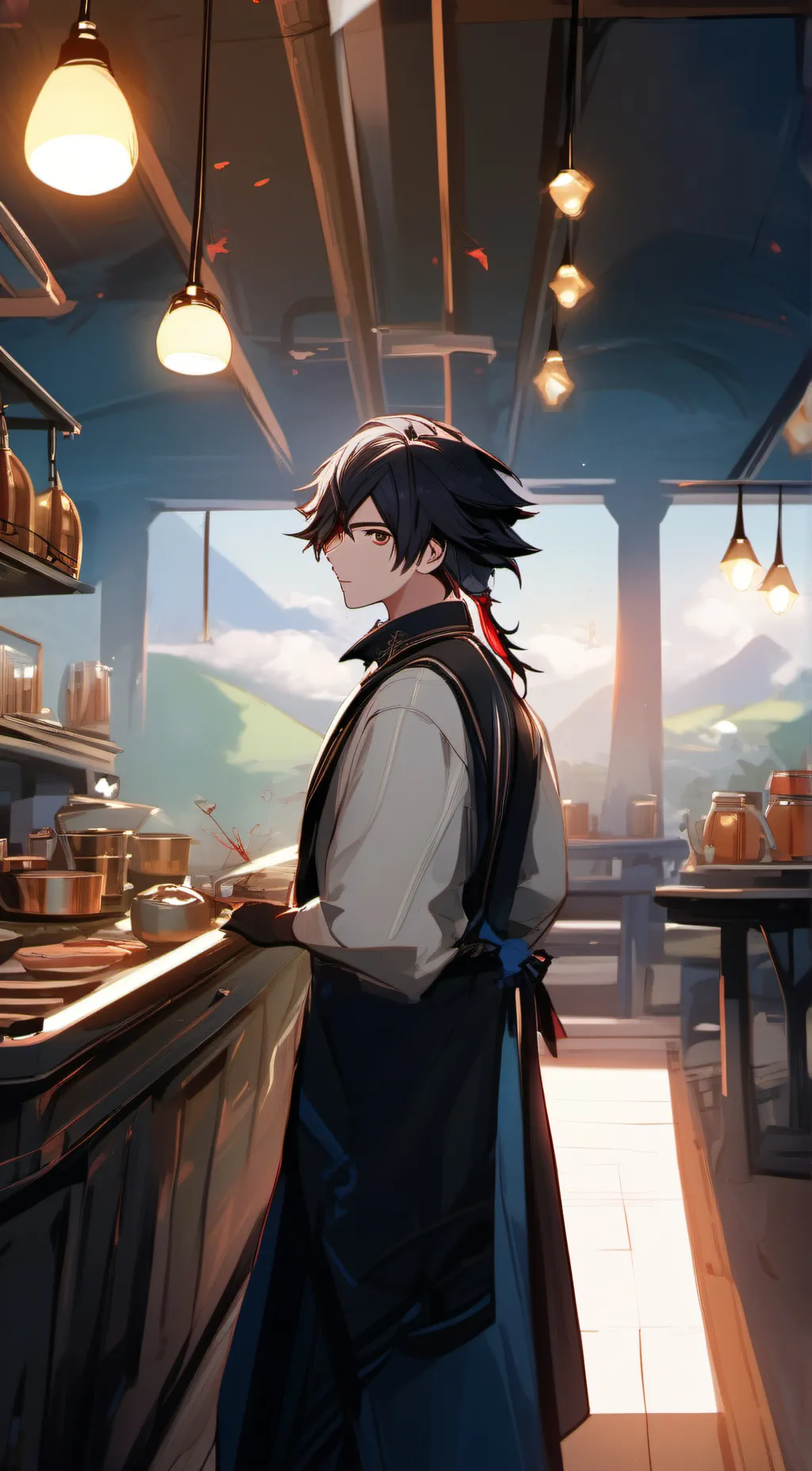 ai character: Zac background