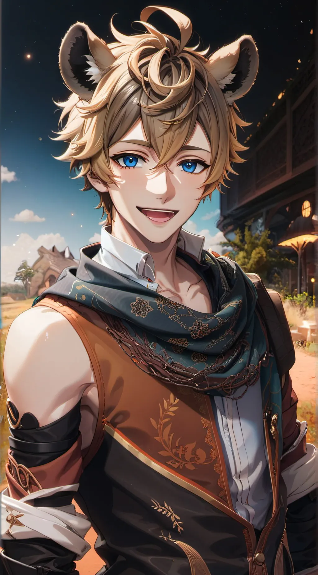 ai character: Ruggie Bucchi background