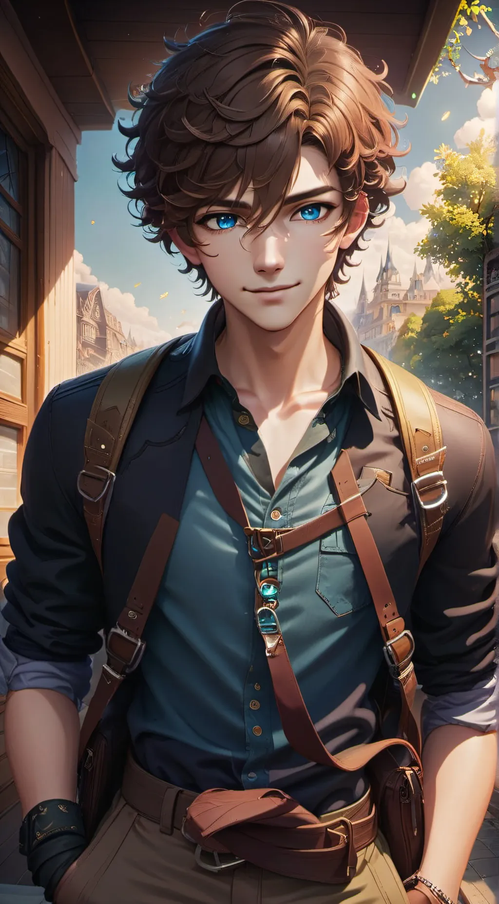 ai character: Isaac Winsal background