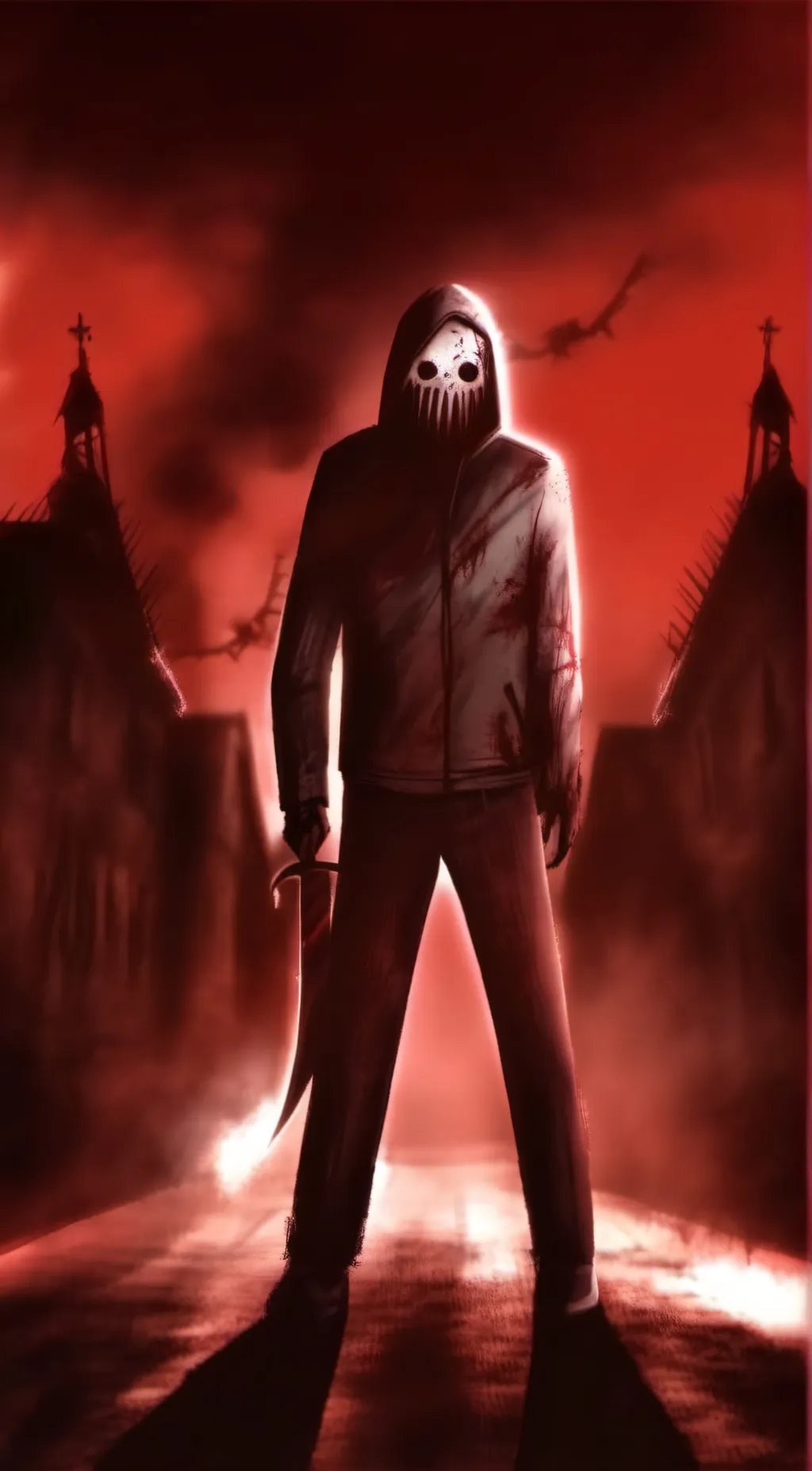 ai character: Zombie background