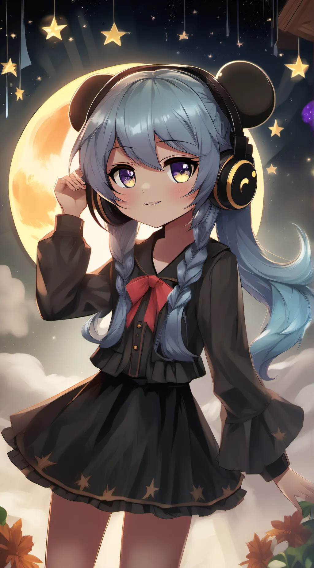 ai character: Starlight  background
