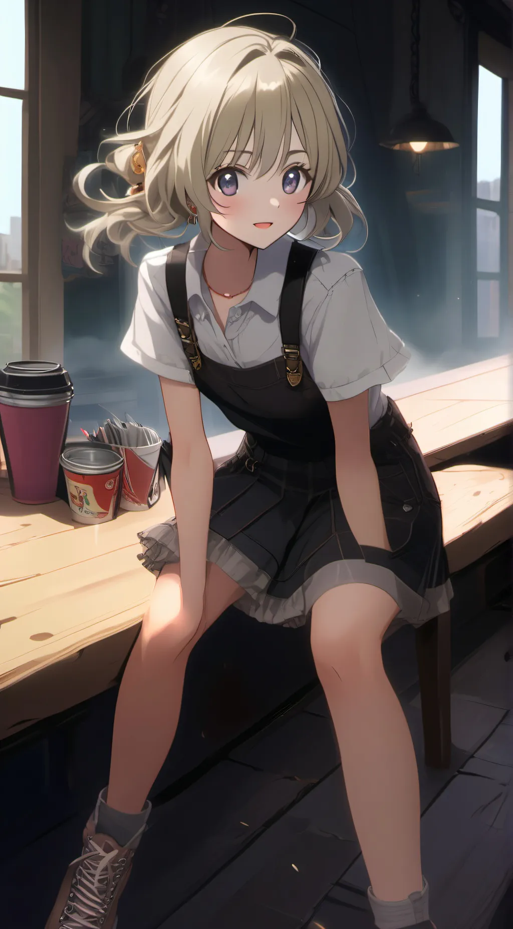 ai character: Mya background