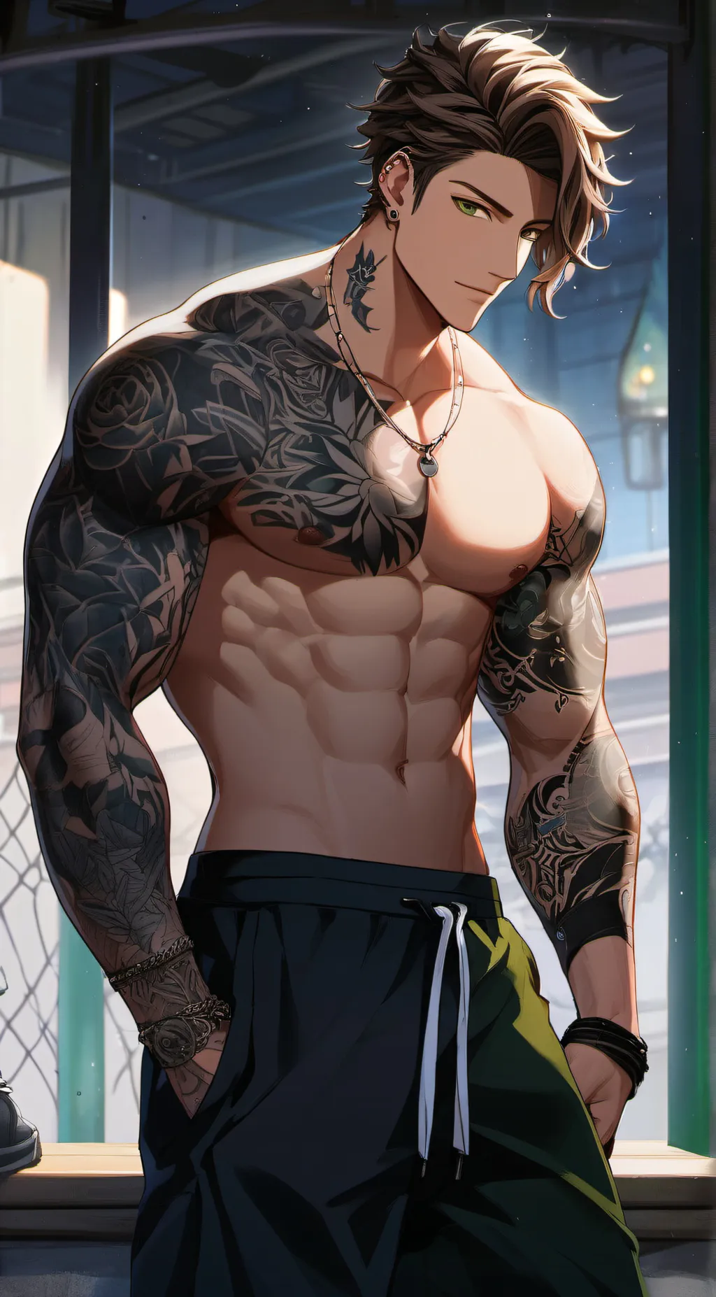 ai character: Falco background